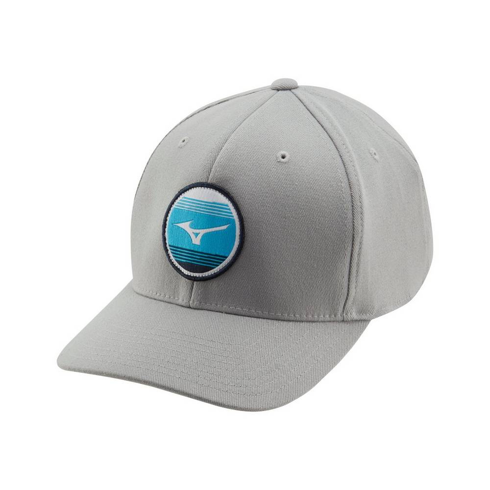 Mizuno 919 Snapback Férfi Kalapok Világos Szürke VUR760938